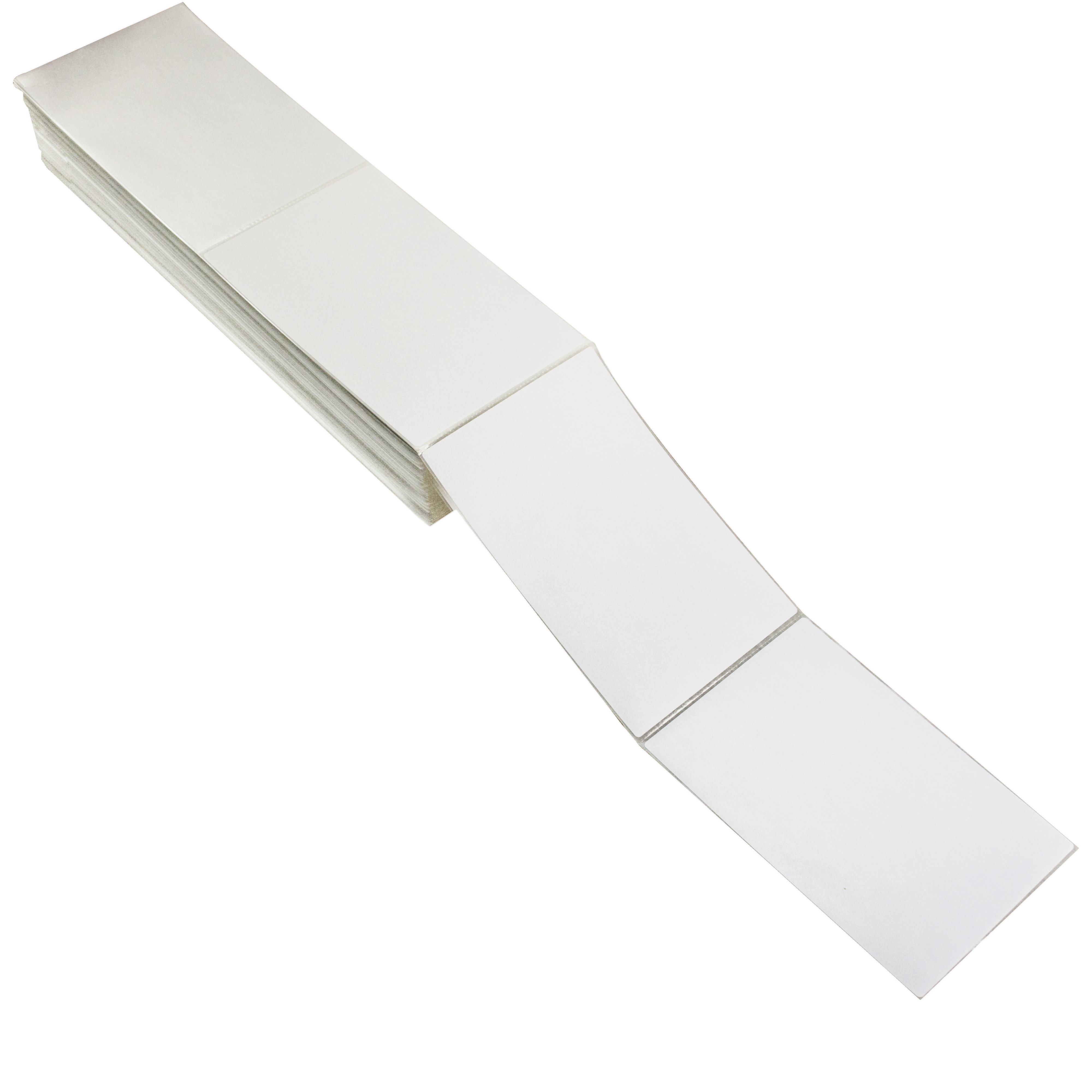空白防水白色打印标签贴纸纸条码价格标签贴纸风扇折叠4x6直接热敏标签